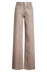 L'AGENCE CLAYTON COATED H/R WIDE LEG