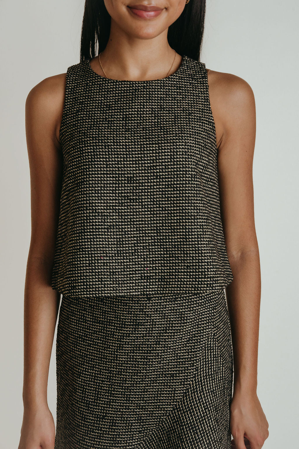 LAROQUE JUNE SLVLSS TOP