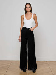 L'AGENCE QUINCY H/R WIDE LEG JEAN
