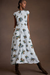 MARIE OLIVER ZURI MIDI DRESS