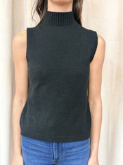 MILIO MILANO ITALIAN KNIT SLEEVELESS TOP