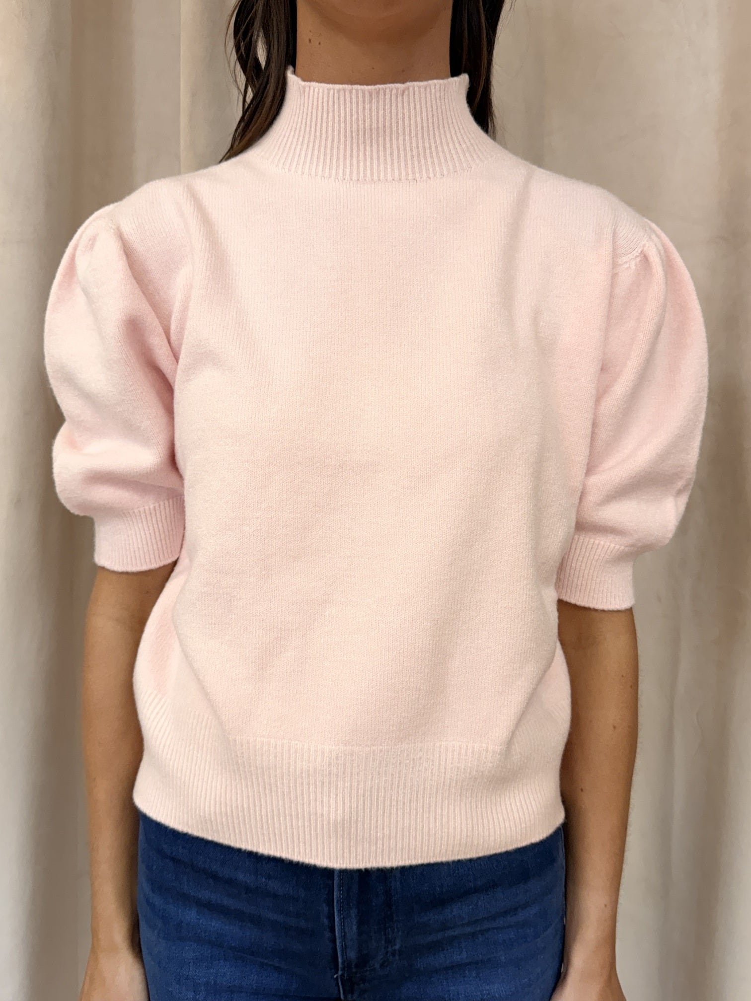 MILIO MILANO MOCK NECK TOP