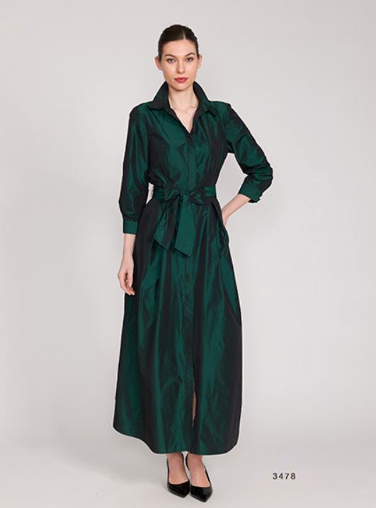 BIGIO LONG SLEEVE SHIRT WAIST GOWN