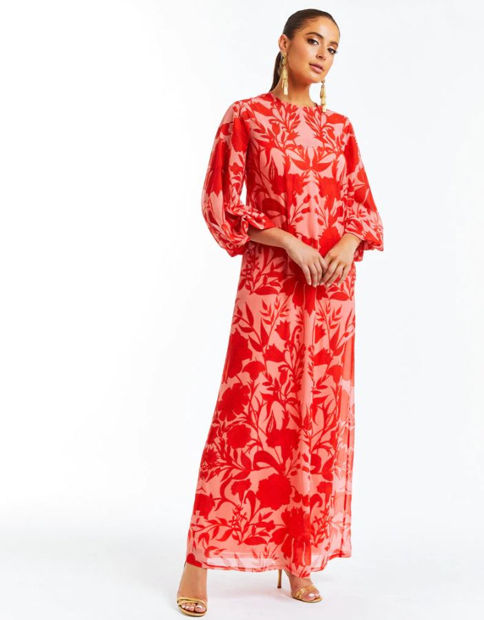 MESTIZA LUZON PRINT GOWN