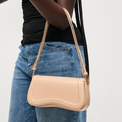 URBANEXPRESSION MAX LEATHER WAVY SMALL BAG
