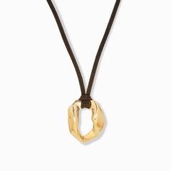MARLYN SCHIFF SUEDE NECKLACE