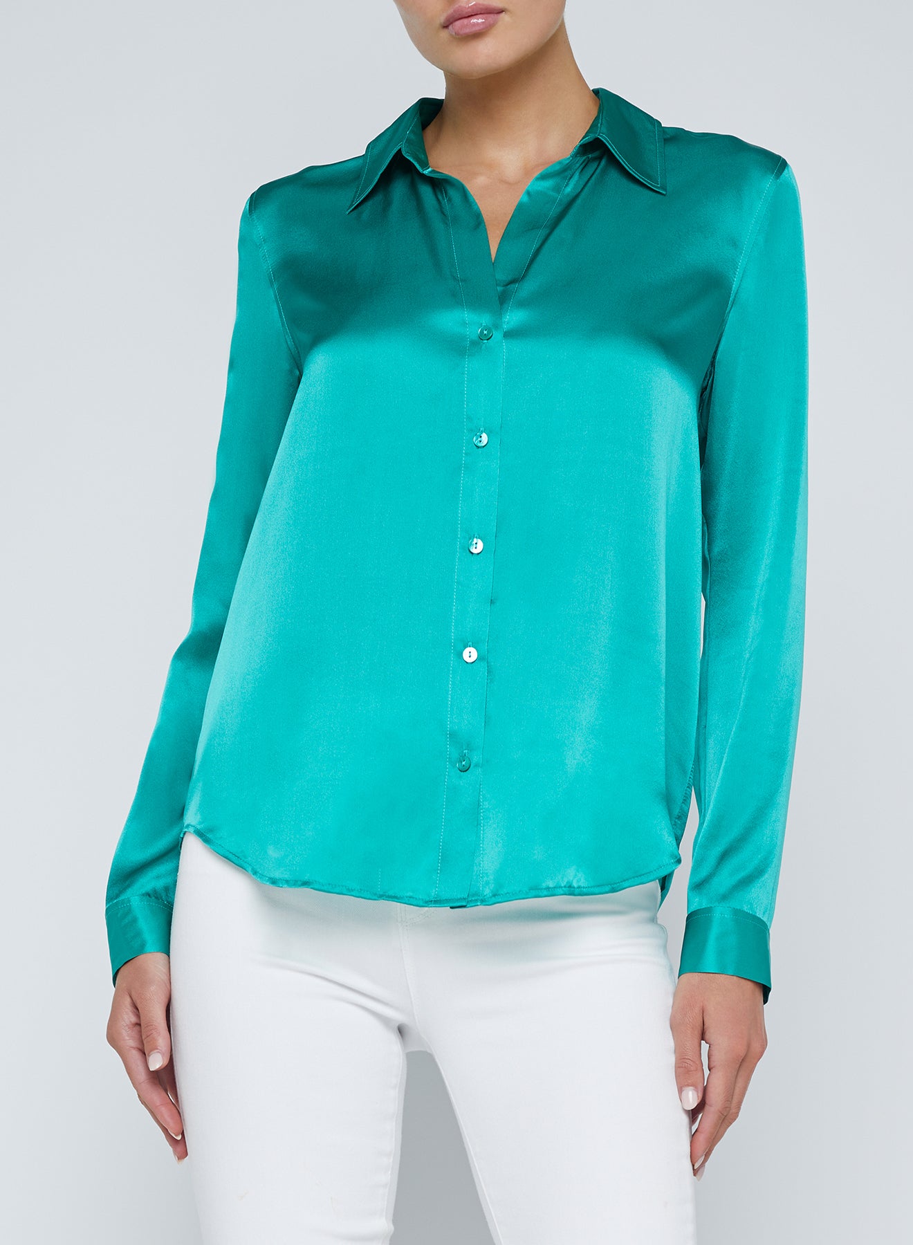 L'AGENCE TYLER L/S BLOUSE