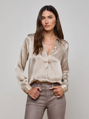 L'AGENCE TYLER L/S BLOUSE