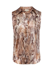 L'AGENCE EMMY SLEEVELESS BLOUSE