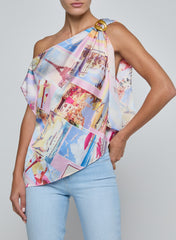 L'AGENCE DRISELLE SCARF TOP