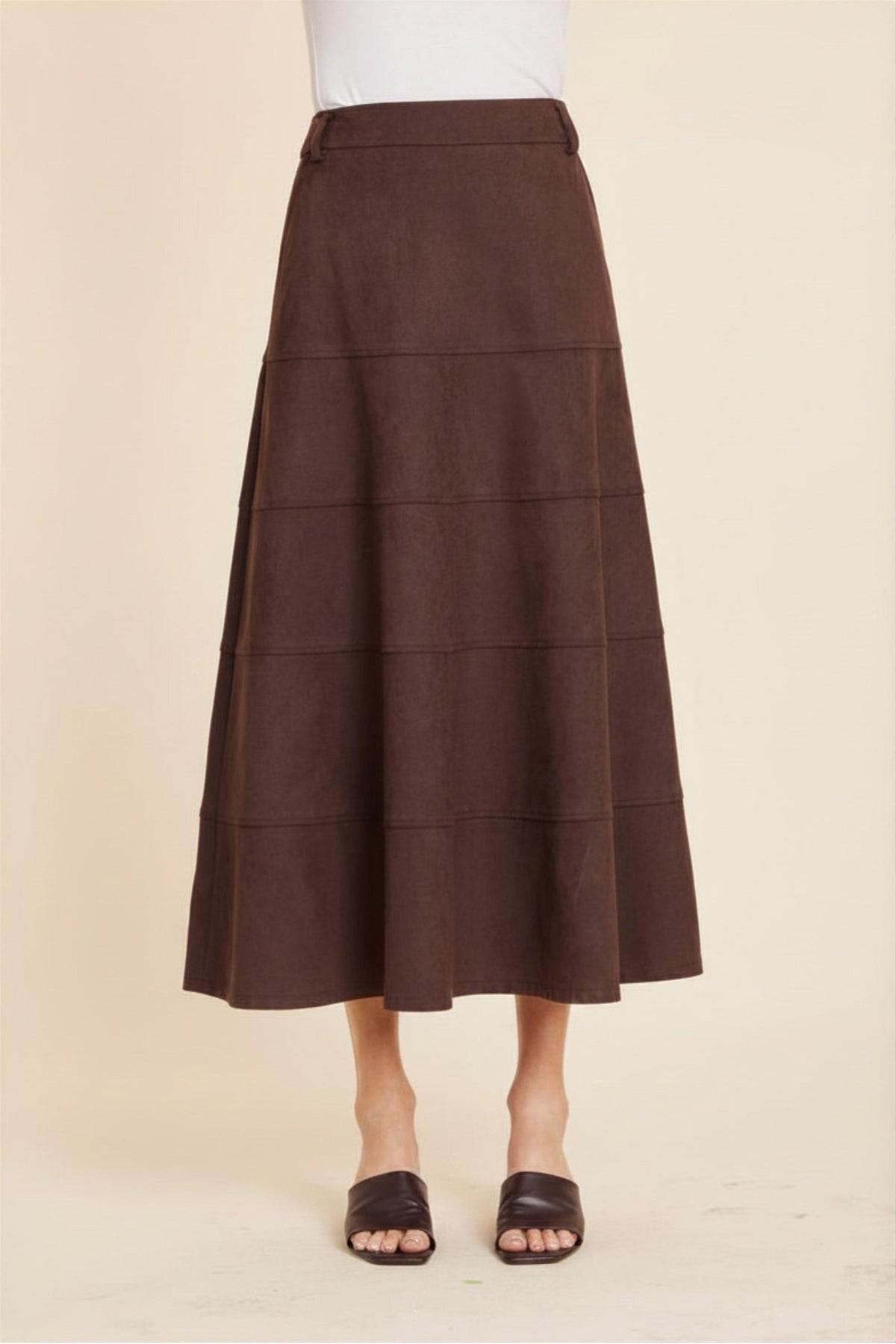 DOLCE CABO SUEDE MINI SKIRT