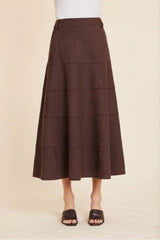 DOLCE CABO SUEDE MINI SKIRT