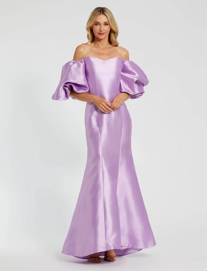 MAC DUGGAL OFF SHOULDER GOWN