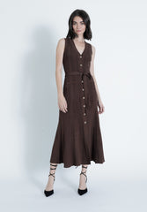 KARINA GRIMALDI VALERIA KNIT MAXI DRESS