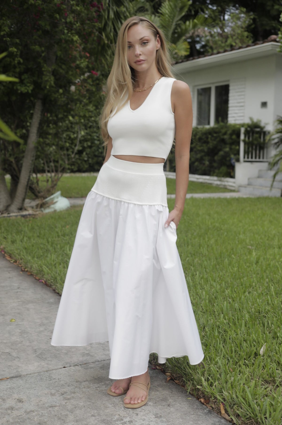 KARINA GRIMALDI SARIA KNIT SET