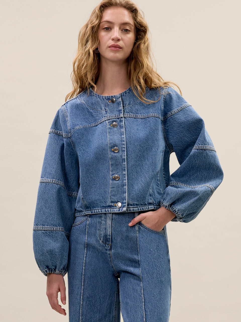 REBECCA TAYLOR DAX DENIM JACKE