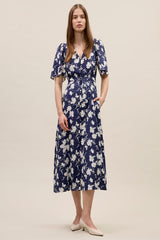 REBECCA TAYLOR BEA LINEN MAXI DRESS