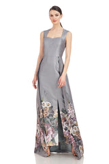 KAY UNGER CRESSIDA WALK THRU GOWN