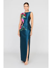 KAY UNGER LUCIANA COLUMN GOWN