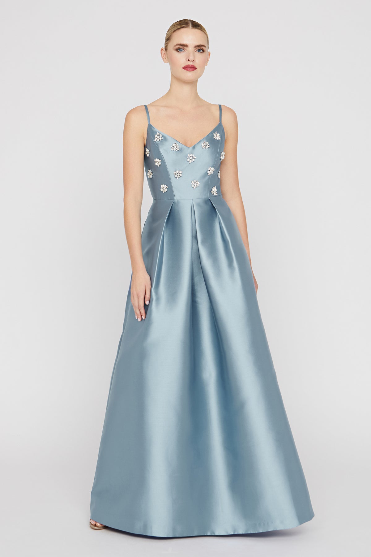 KAY UNGER ELOISE EMBELLISHED GOWN