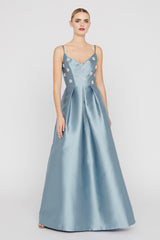 KAY UNGER ELOISE EMBELLISHED GOWN