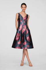 KAY UNGER INES COCKTAIL DRESS