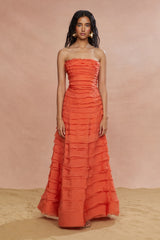 AMUR PEPPER LAYERED GOWN