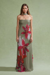 AMUR PALMA BIAS GOWN