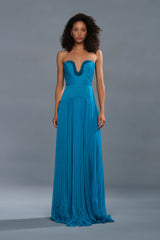 AMUR FIORA PLEATED DRESS