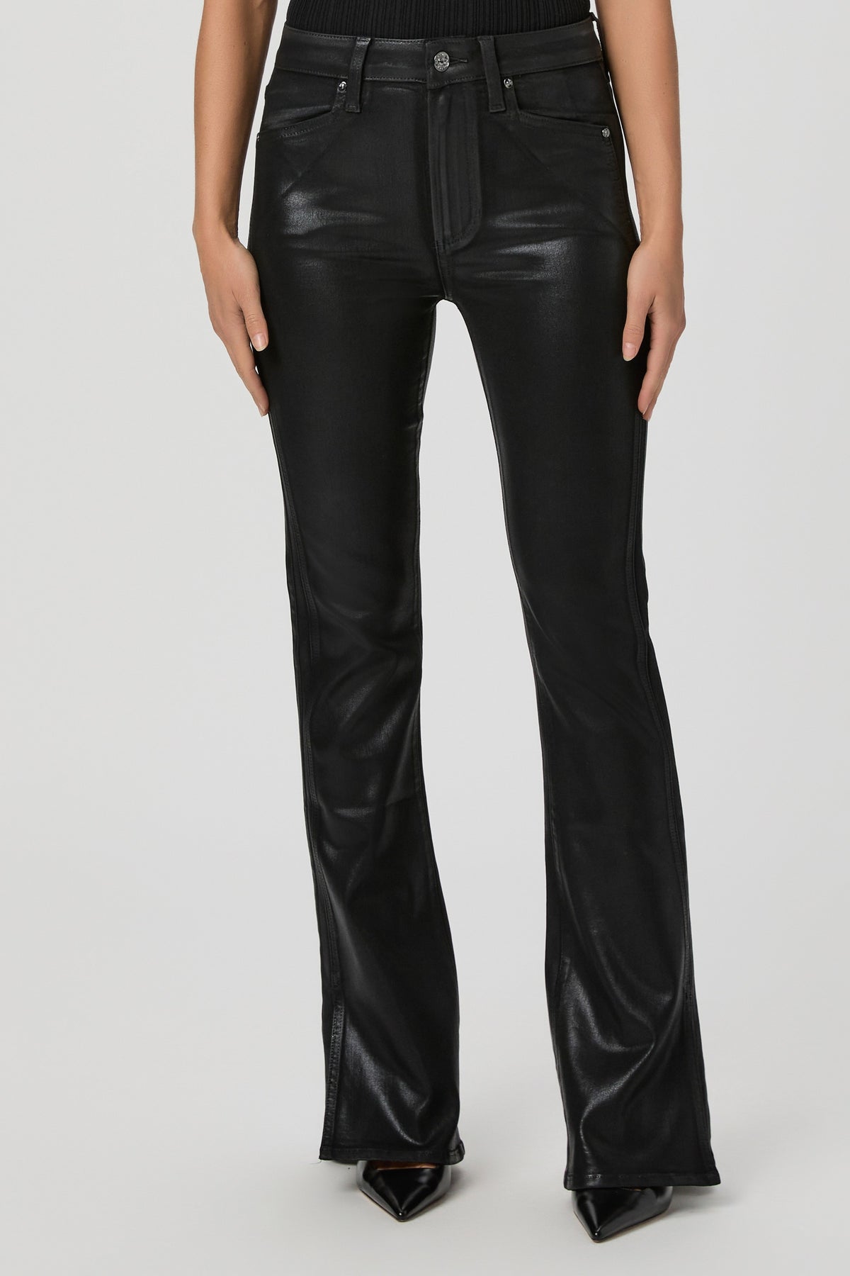 PAIGE LAUREL CANYON COATED JEAN