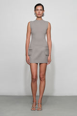 ET OCHS VANDER KNIT COMBO MINI DRESS