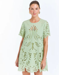 MESTIZA LUPE LACE MINI DRESS