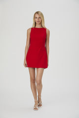 FRENCH CONNECTION WHISPER BOATNECK MINI DRESS