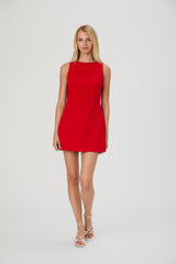 FRENCH CONNECTION WHISPER BOATNECK MINI DRESS