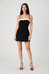 FRENCH CONNECTION AZRA TWILL SLVLESS MINI DRESS