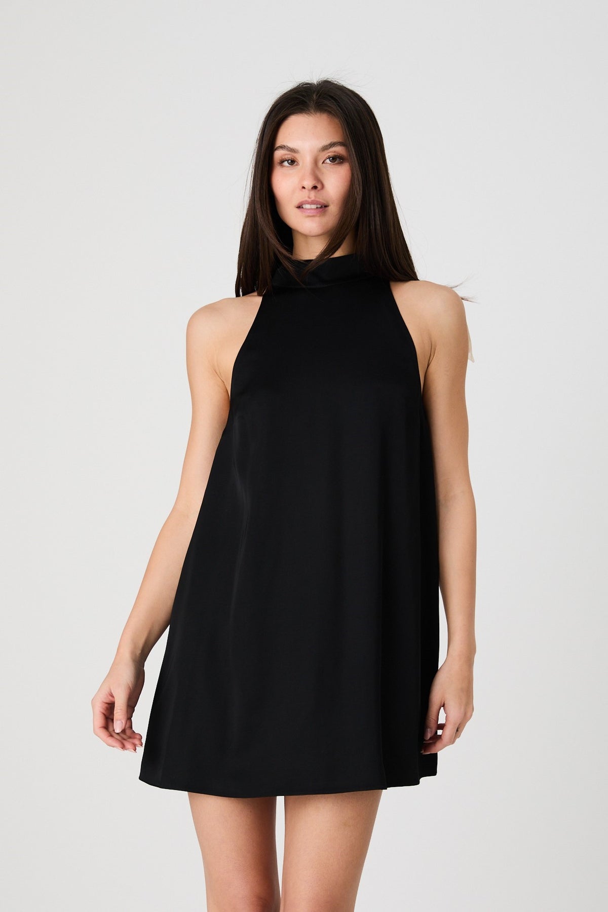 ennis satin dress Ennis Satin Lace Dress Dresses In Navy