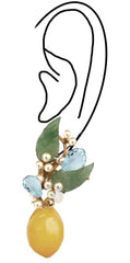 MESTIZA LIMONCELLO EARRING