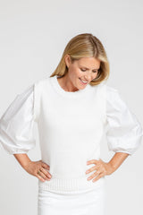 BURGESS PHOEBE MIXED MEDIA SHIRT