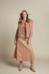 BURGESS EVE LEATHER SKIRT