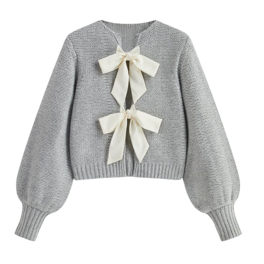 BURGESS LAINEY BOW SWEATER