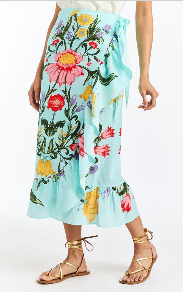 MESTIZA MAGNOLIA RUFFLE PAREO