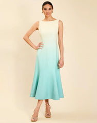 MESTIZA SUNNYSIDE CONVERTIBLE MIDI DRESS