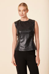 DOLCE CABO STUDDED TANK