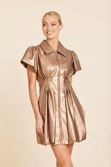 DOLCE CABO BUBBLE MINI DRESS