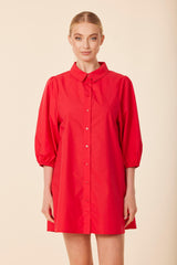 DOLCE CABO ALINE POPLIN DRESS