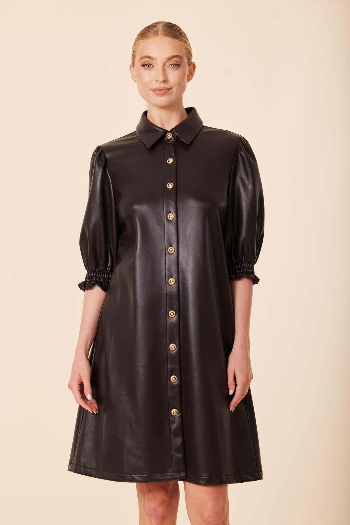 DOLCE CABO BUTTON DRESS