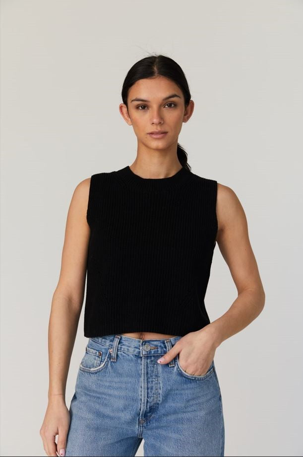 FRENCH CONNECTION MOZART CREW NECK VEST