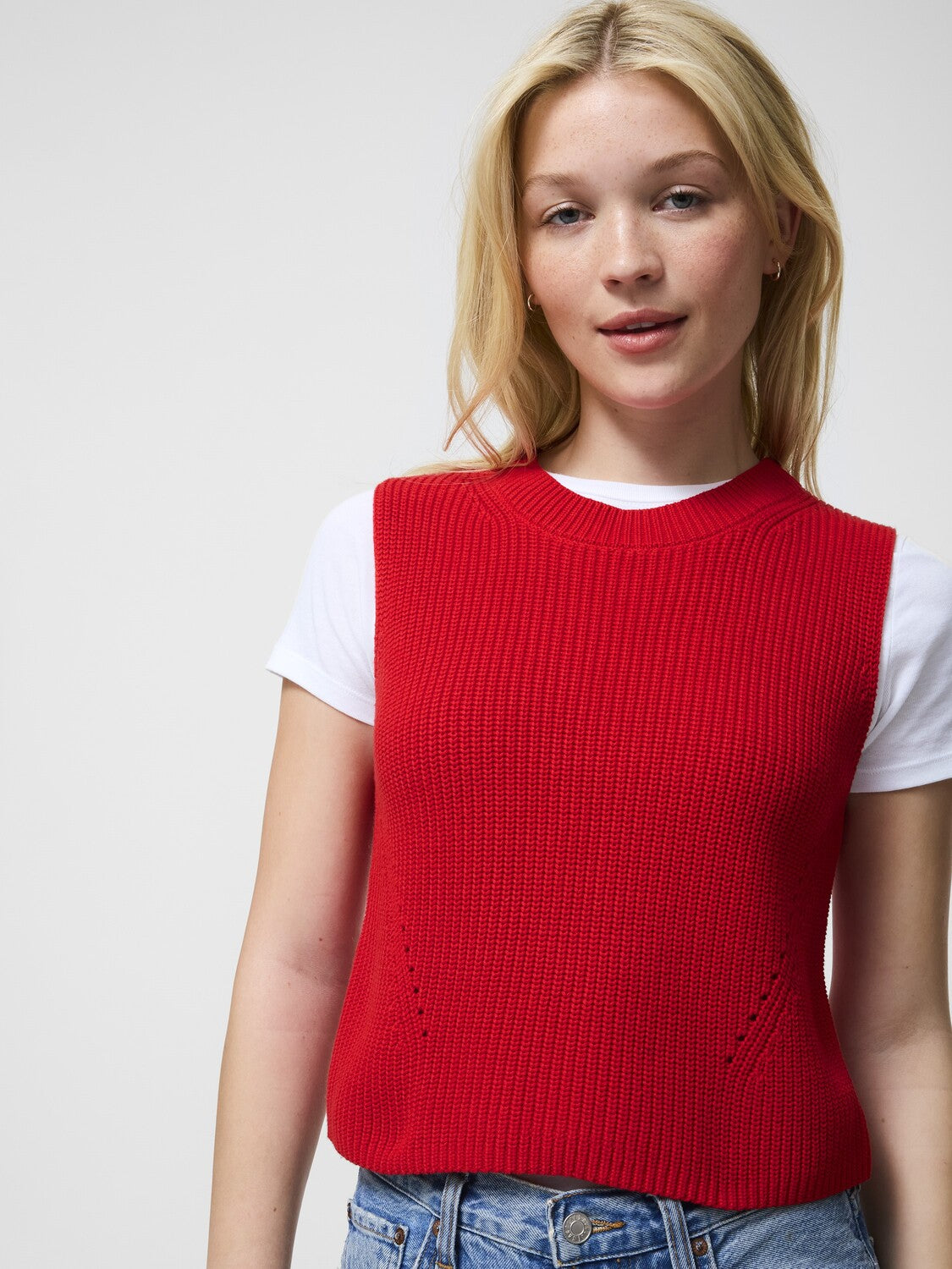 FRENCH CONNECTION MOZART CREW NECK VEST