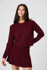 FRENCH CONNECTION VHARI KNIT CLASSIC PULLOVER