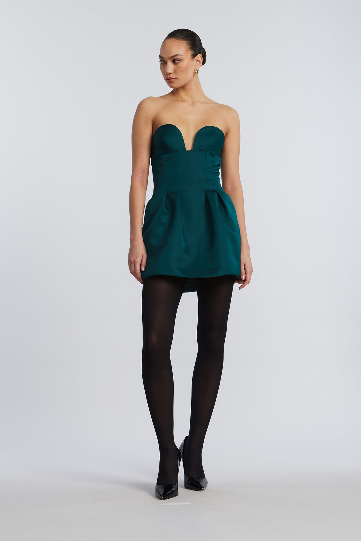 BCBG STRAPLESS COCKTAIL DRESS